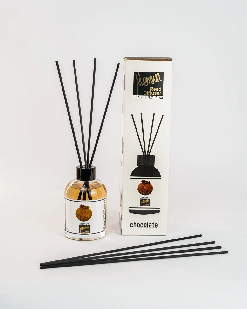 Reed Diffuser 110ML Memwa - Chocolate | فواحة عيدان ميموا