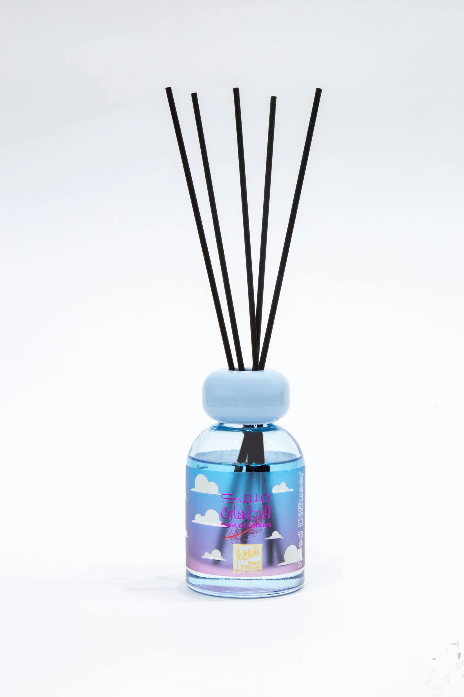 Reed Diffuser 110ML Memwa - Musk El Tahara White مسك الطهارة  | فواحة عيدان ميموا