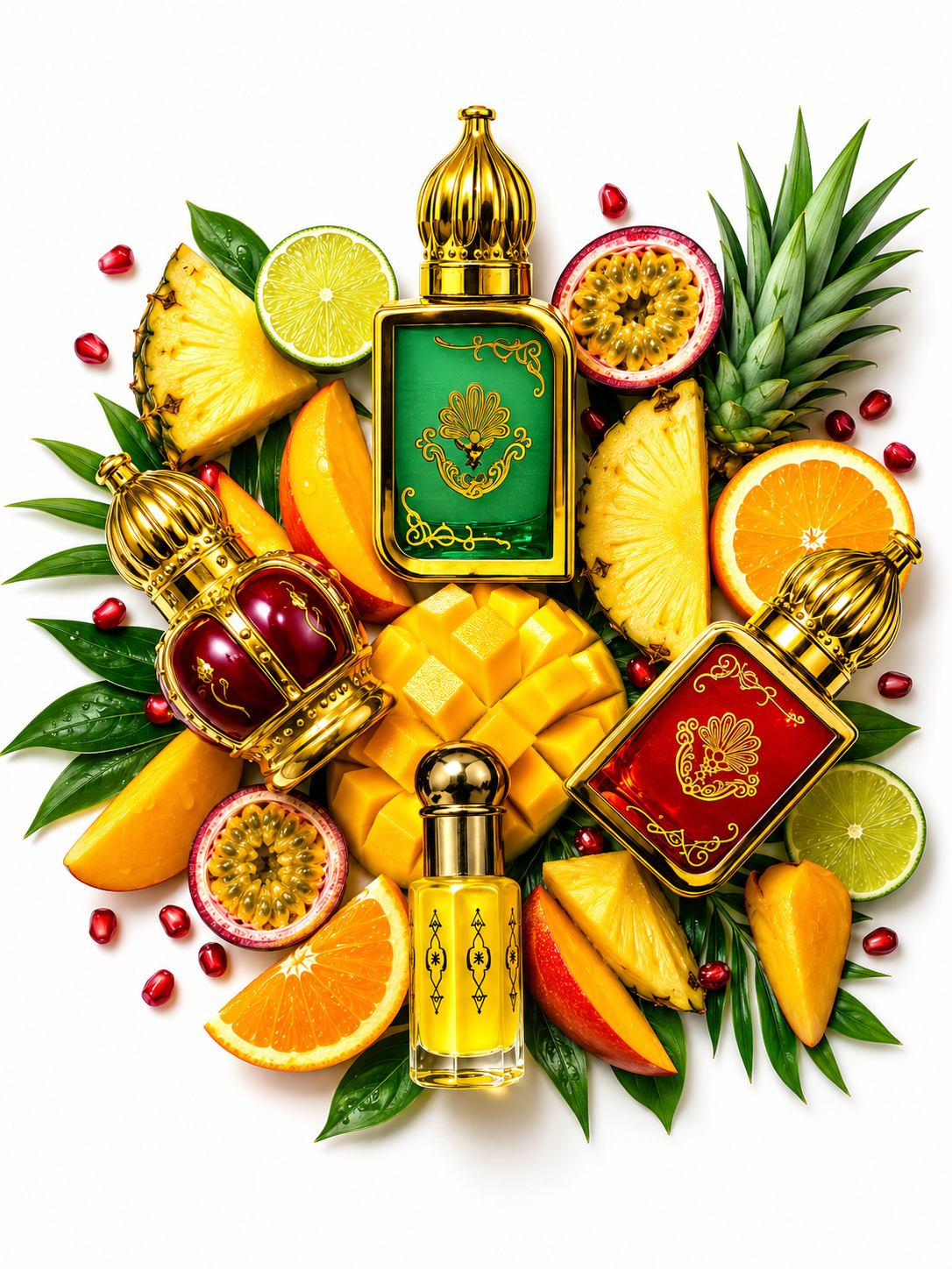 Rawah Signature MUSK Fruit Collection - ٤ انواع مسك